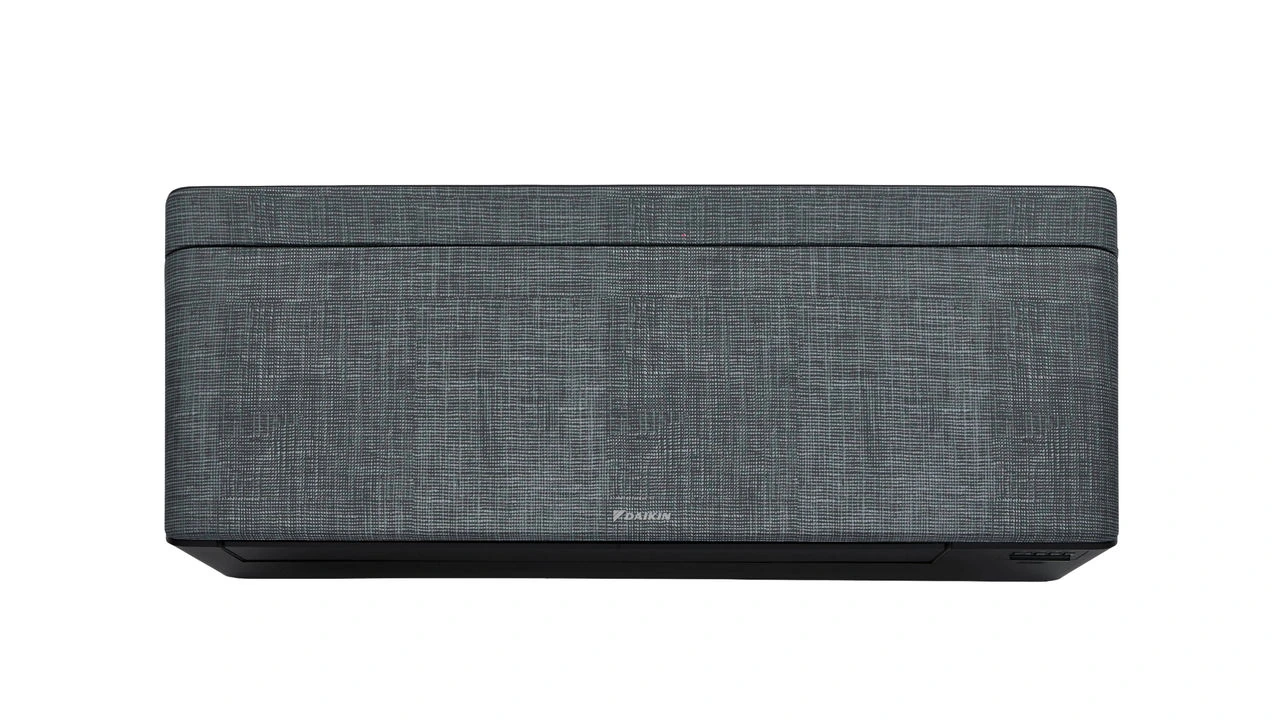 Daikin Stylish N, harmaa kangas ja musta runko